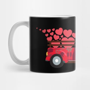 Cute car valentines day Mug